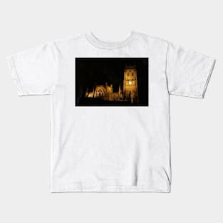 Leeds By Night #1 - Parish Church Kids T-Shirt